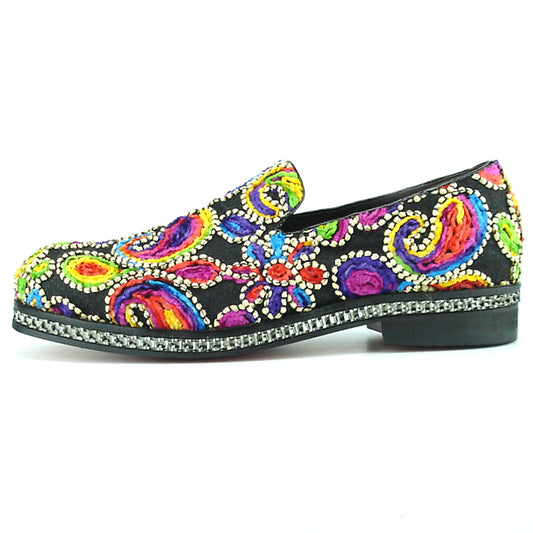 FI-7118 Multi Color Slip on Loafer Fiesso by Aurelio Garcia