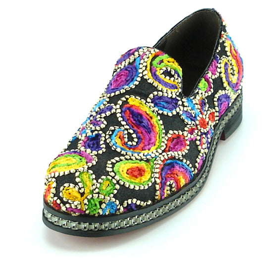 FI-7118 Multi Color Slip on Loafer Fiesso by Aurelio Garcia