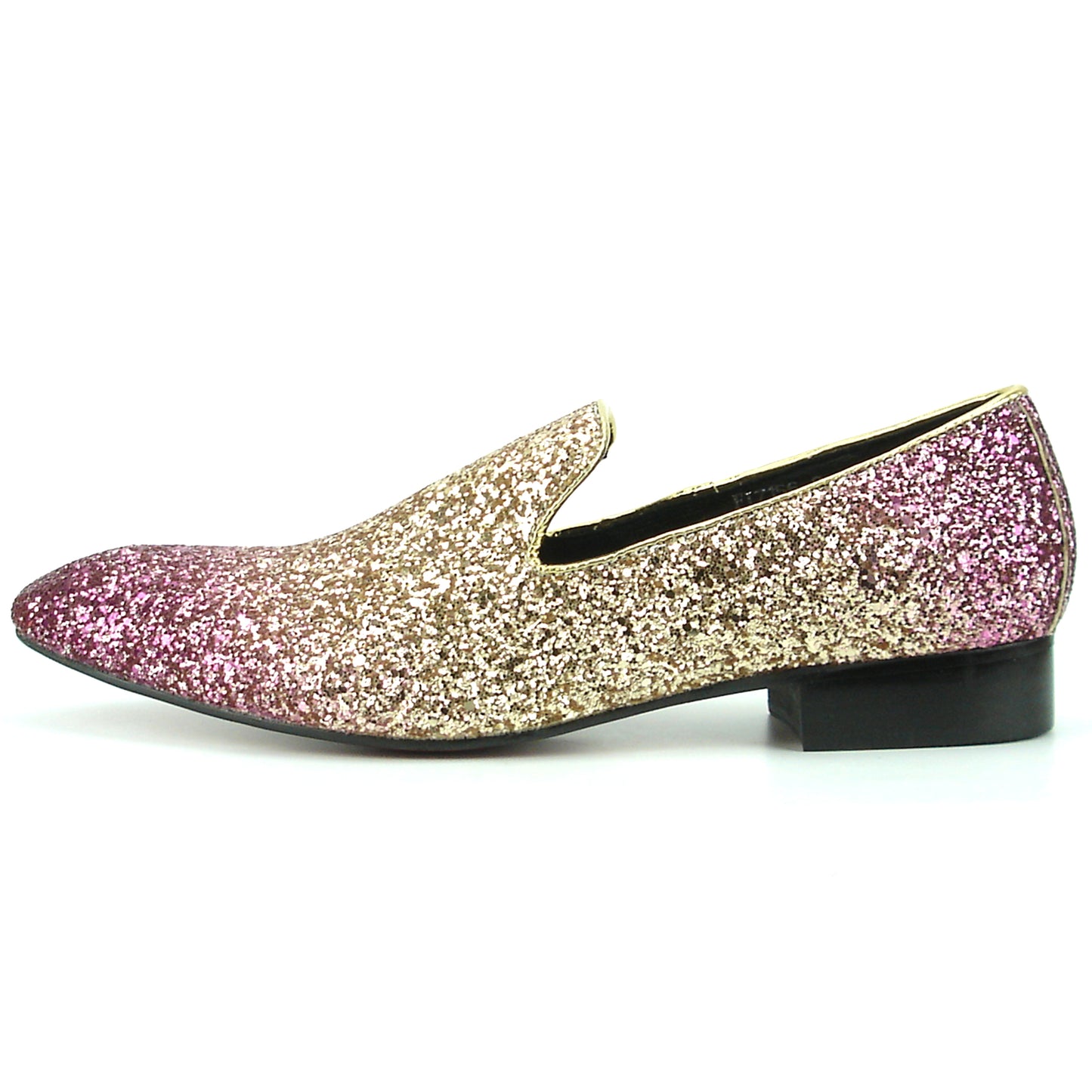 FI-7156 Gold Rose Glitter Slip on Fiesso by Aurelio Garcia