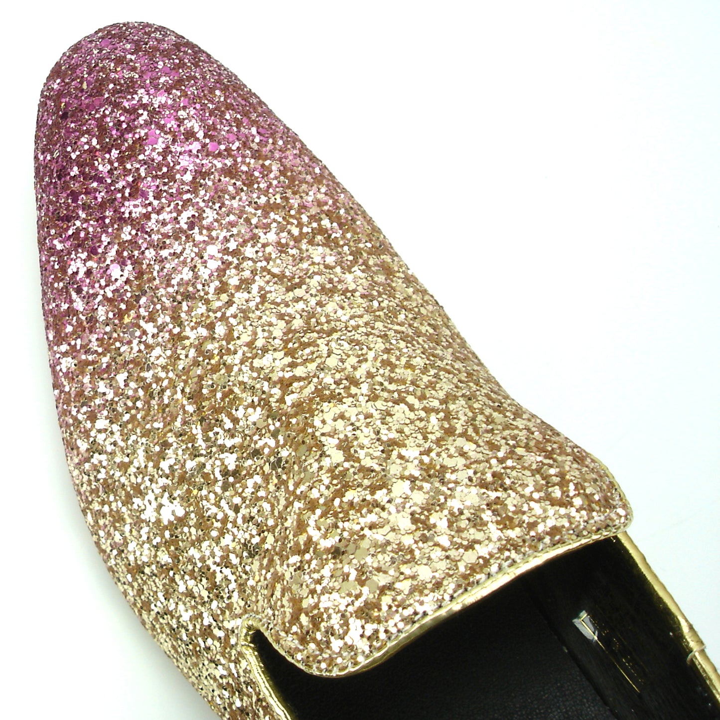 FI-7156 Gold Rose Glitter Slip on Fiesso by Aurelio Garcia