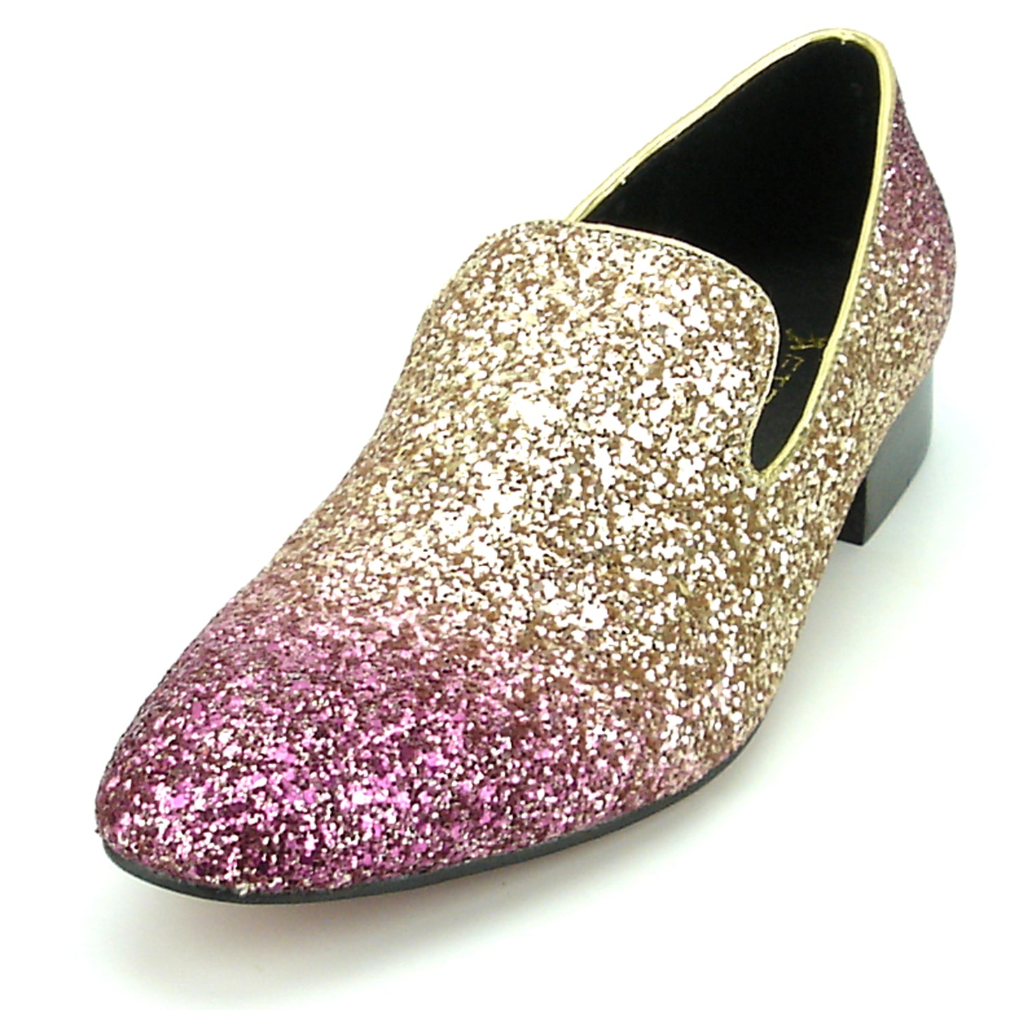 FI-7156 Gold Rose Glitter Slip on Fiesso by Aurelio Garcia