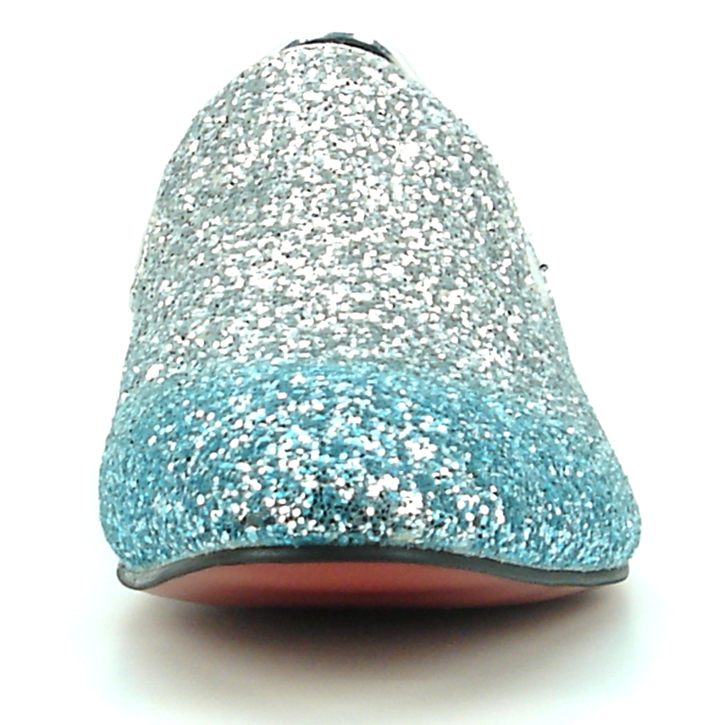 FI-7156 Silver Blue Glitter Slip on Fiesso by Aurelio Garcia