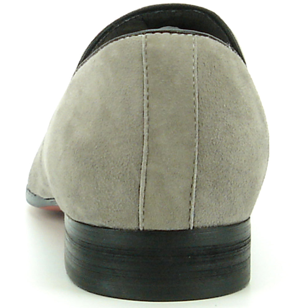 FI-7216 Grey Suede Fiesso by Aurelio Garcia Slip on Loafer