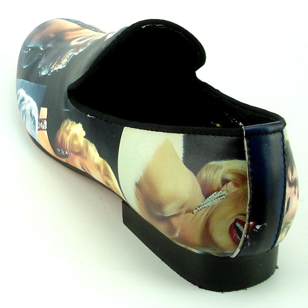 FI-7336-M Marilyn Monroe Print Slip on Loafer Fiesso by Aurelio Garcia