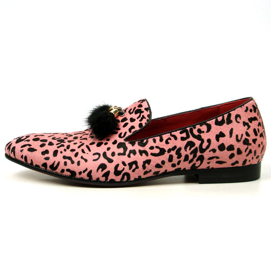 FI-7402 Pink Pony Hair with Tassel Loafer Fiesso by Aurelio Garcia